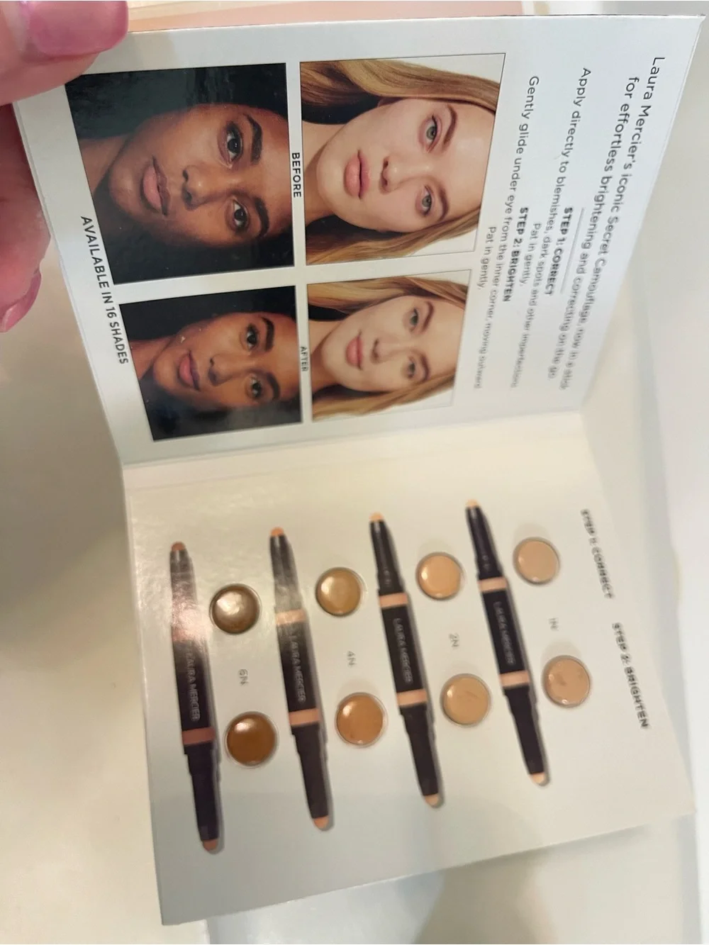 Laura Mercier Secret Camouflage Brighten & Correct Duo - Brown